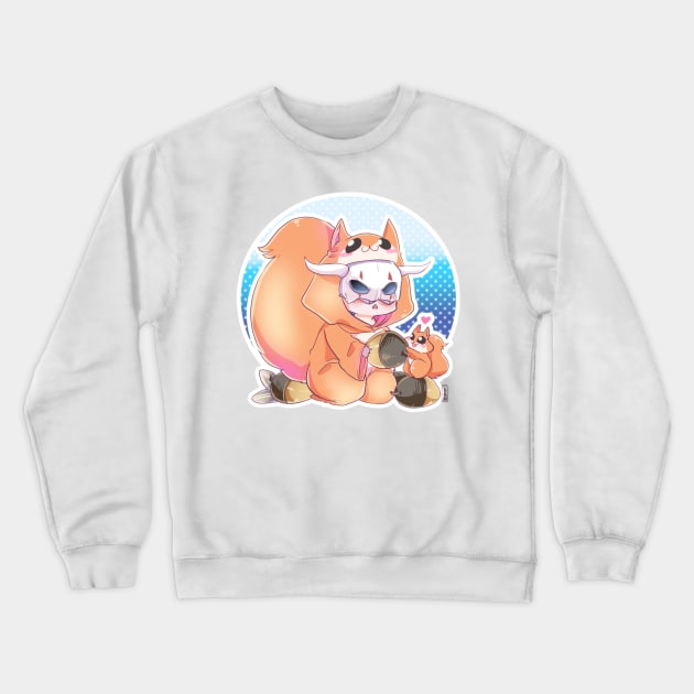 Ao Kigurumi Shin-an Crewneck Sweatshirt by Kamapon's Workshop